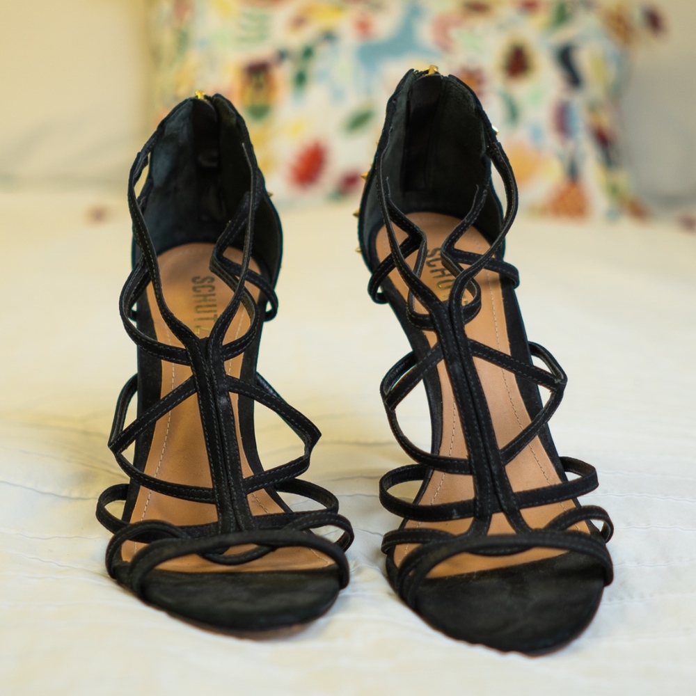 Beautiful Schutz Sandal with Spikes